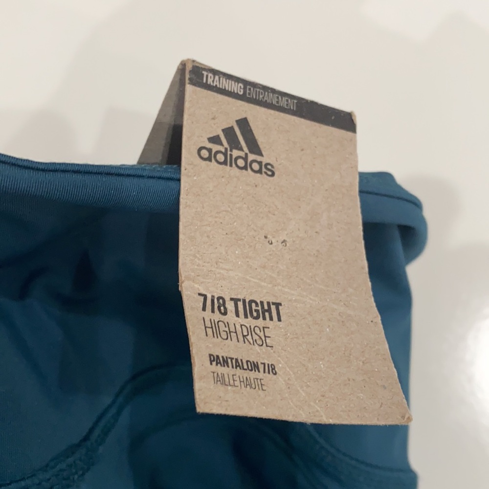 Adidas Women's Primegreen Aeroready 3 Bar Elastic Training Tights XS - Picture 10 of 11